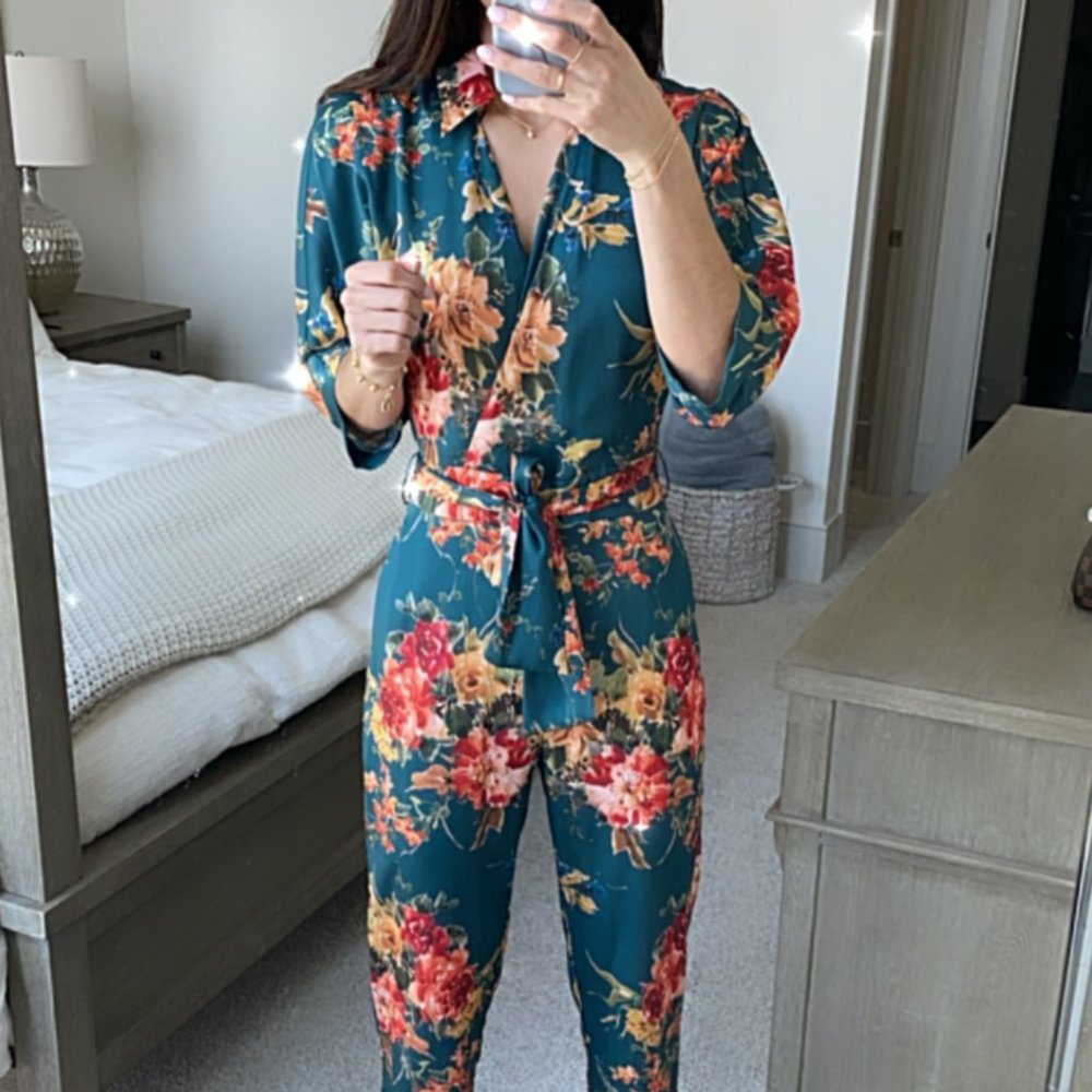 Stunning floral Zara Jumpsuit